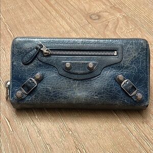 Balenciaga Motocross Wallet Genuine